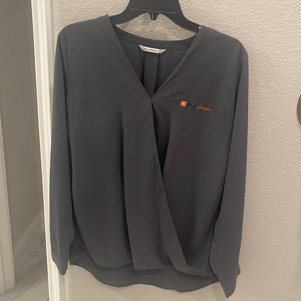 Ladies Port Authority Wrap Blouse